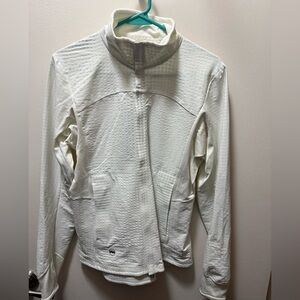 Janji Textured White Jacket